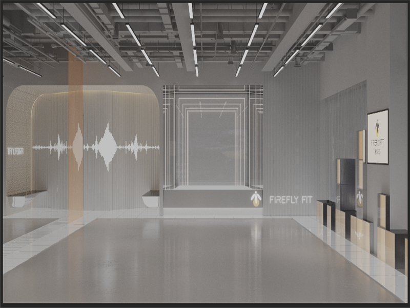 温特莱瑜伽舞蹈室装修设计