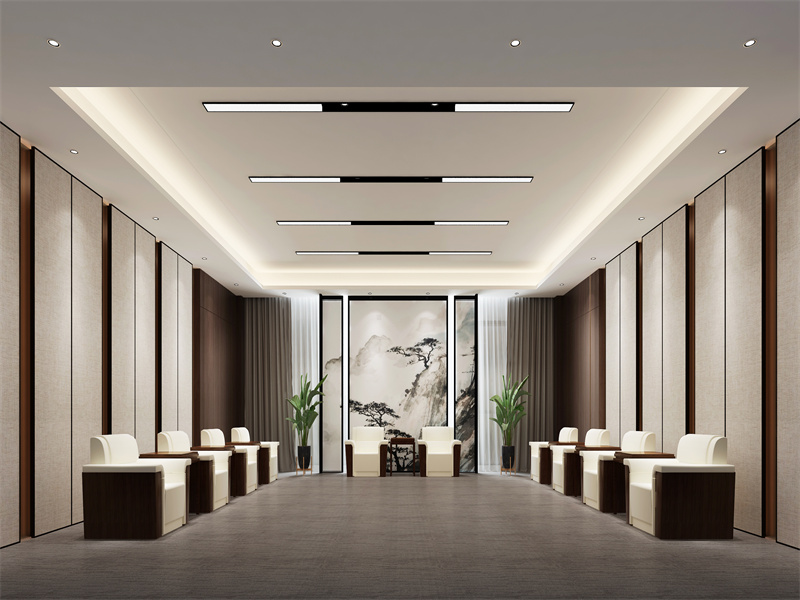 高金亮光电办公改造