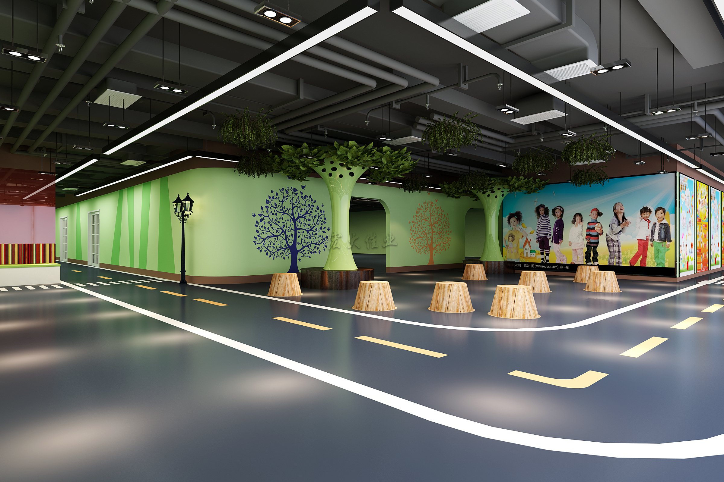 幼儿园装修设计空间