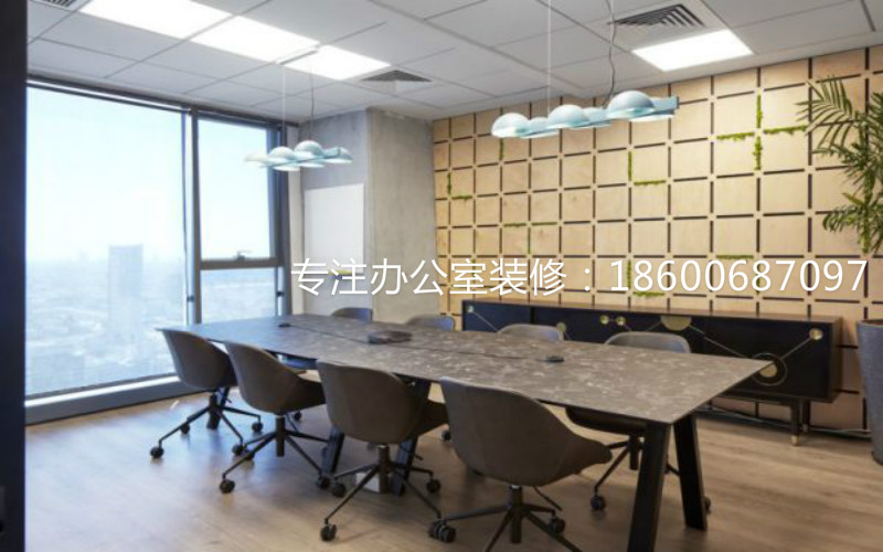 北京办公室装修是怎么进行隔断施工